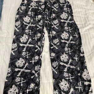 Marvel Men's Large Pajama Pants Crossbones *Pre Owned/Nice Condition* US3